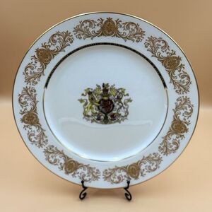 Vintage 1969 Commemorative Plate Dedicated To Prince Of Wales - Aynsley china